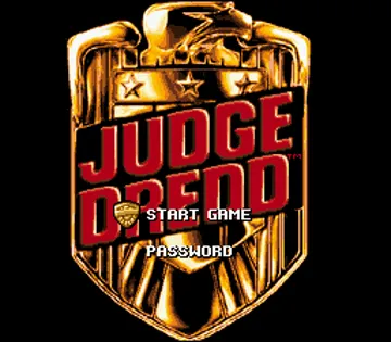 Judge Dredd (Japan) screen shot title